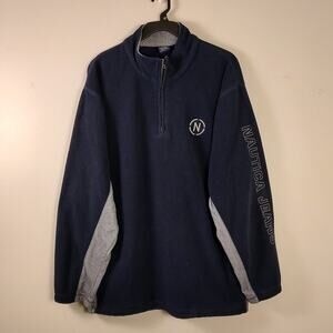 Nautica Jeans Co Jacket Mens XXL Blue outerwear y2k vintage